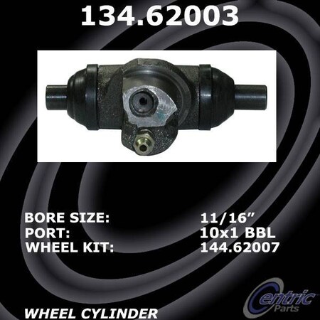 Centric Parts 80-90 Buick-Chev-Olds-Pont:Rear C-Tek W/Cylindr, 135.62003 135.62003
